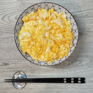 低糖質！チーズインスクランブルエッグ丼